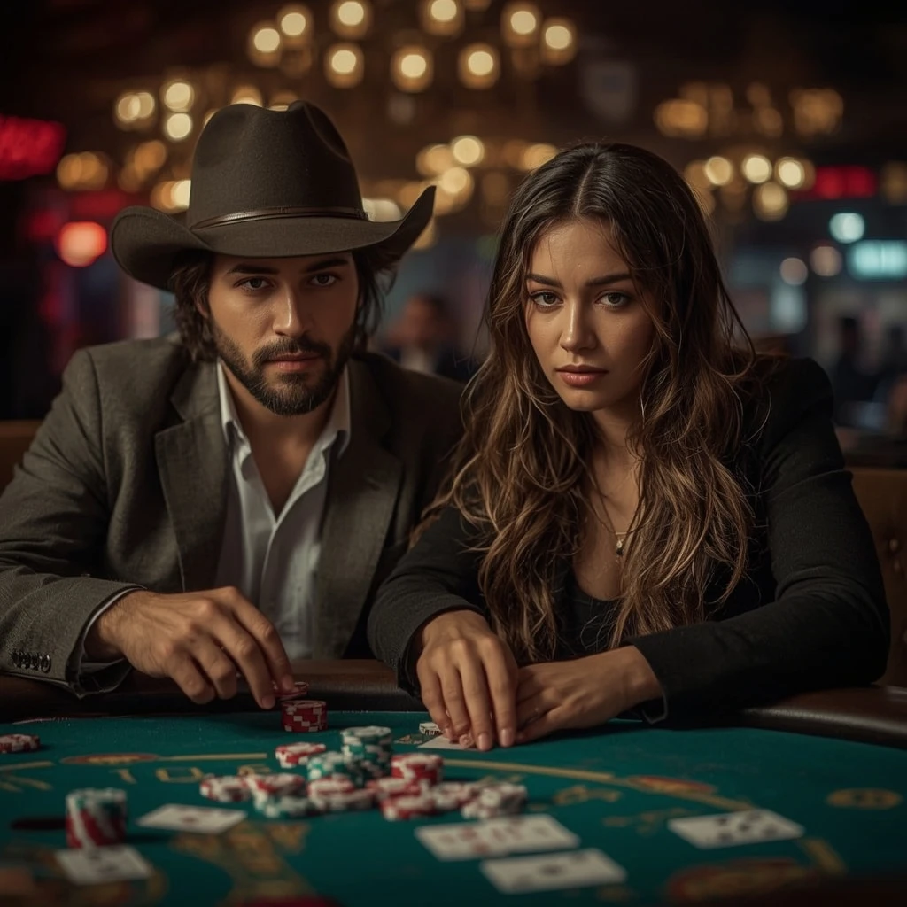 photo de deux joueurs de poker BOF CASINO